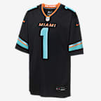 Tua Tagovailoa Miami Dolphins Rivalries Collection Big Kids' Nike NFL Game Jersey - Navy