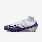 Blanco/Morado cancha/Plata metalizado/Negro