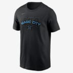 Miami Marlins Fashion Men's Nike MLB T-Shirt - Black