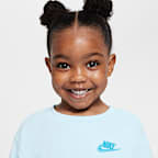 Conjunto de 2 piezas de tela de felpa "Let's Roll" Nike infantil