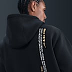 Sudadera con gorro sin cierre de tejido Fleece para hombre Nike Sportswear Club