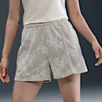 ナイキ スポーツウェア チル テリー ウィメンズ ミッドライズ フレンチテリー プリント ショートパンツ