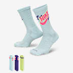 Nike Everyday Plus Crew-Socken (3 Paar) - Multi-Color