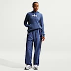 Sudadera con gorro sin cierre con estampado para mujer Nike Sportswear Club Fleece