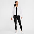 Sudadera con gorro de French Terry con cierre completo para mujer Nike Dri-FIT One