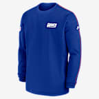 New York Giants Logo Coach Men’s Nike NFL Long-Sleeve Top