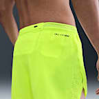 กางเกงวิ่งขาสั้น 4 นิ้วมีซับในผู้ชาย Dri-FIT ADV Nike AeroSwift