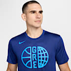 Greece Practice Nike basketbalshirt voor heren