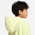 Nike SB Icon Fleece EasyOn Older Kids' Oversized Pullover Hoodie