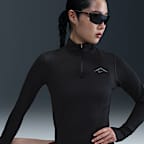 ナイキ トレイル ウィメンズ Dri-FIT 1/4ジップ ランニング ミッドレイヤー トップ