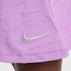 Conjunto de dos piezas de scooter de malla Swoosh Motion infantil Nike Dri-FIT