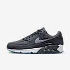 Sapatilhas Nike Air Max 90 para homem - Anthracite/Azul Industrial/Branco/Prateado Reflect