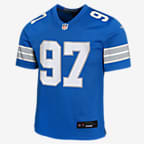 Aidan Hutchinson Detroit Lions Big Kids' Nike NFL Game Jersey - Blue