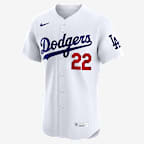 Clayton Kershaw Los Angeles Dodgers Men's Nike Dri-FIT ADV MLB Elite Jersey - White
