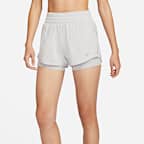 Nike Dri-FIT One Women's Mid-rise 8cm (approx.) 2-in-1 Shorts