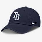 Gorra Nike de la MLB ajustable para hombre Tampa Bay Rays Club - Azul marino