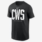 Chicago White Sox Team Scoreboard Men's Nike MLB T-Shirt - Black