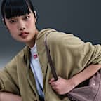 Damska dzianinowa bluza z kapturem i zamkiem na całej długości Nike Sportswear