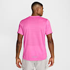 Haut de running à manches courtes Nike Miler pour Homme