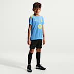 F.C. Barcelona Strike Fourth Older Kids' Nike Dri-FIT Football Short-Sleeve Top