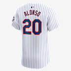 Pete Alonso New York Mets Men's Nike Dri-FIT ADV MLB Elite Jersey
