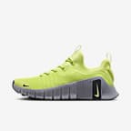 Nike Free Metcon 6 Men's Workout Shoes - Light Lemon Twist/Cement Grey/Black/Light Lemon Twist