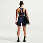 Bra deportivo de baja sujeción de líneas largas con almohadillas para mujer Nike Zenvy