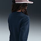 Nike Sportswear Club Fleece-Sweatshirt mit Rundhalsausschnitt für ältere Kinder