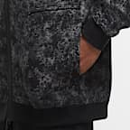 Felpa stampata con cappuccio e zip a tutta lunghezza LeBron - Uomo