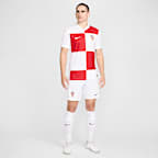 Kroatien 2024/25 Match Home Nike Authentic Dri-FIT ADV Kurzarm-Fußballtrikot für Herren