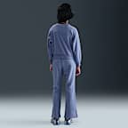 Cárdigan de manga larga de tejido Fleece para niña talla grande Nike Sportswear