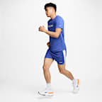 เสื้อวิ่งแขนสั้นผู้ชาย Dri-FIT UV Nike Hyverse Track Club