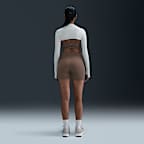 Top corto de manga larga Dri-FIT para mujer Nike Zenvy