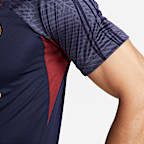 เสื้อฟุตบอลผู้ชายแบบถัก Nike Dri-FIT Paris Saint-Germain Strike