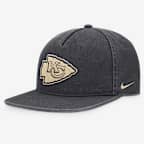Kansas City Chiefs Pro Men's Nike NFL Adjustable Hat - Anthracite
