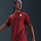 Playera de fútbol Nike para hombre FC Barcelona