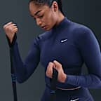 Nike One Fitted Women's Dri-FIT 1/4-Zip Mid Layer