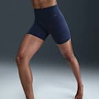 Shorts de ciclismo de tiro alto de 13 cm para mujer Nike Zenvy