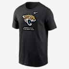 Playera Nike de la NFL para hombre Jacksonville Jaguars Essential - Negro