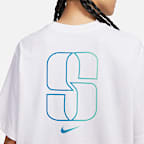 Sabrina Boxy Basketball Tee