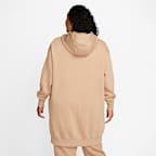 Nike Sportswear Phoenix Fleece Women's Oversized Long Full-Zip Hoodie (Plus Size)