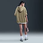 Damska dzianinowa bluza z kapturem i zamkiem na całej długości Nike Sportswear