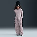 Nike Sportswear 大童 (女童) 短版長袖 T 恤