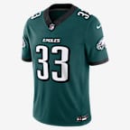 Jersey Nike Dri-FIT de la NFL Limited para hombre Cooper DeJean Philadelphia Eagles - Verde/Negro