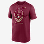Florida State Primetime Football Icon Legend Men's Nike Dri-FIT College T-Shirt - Garnet