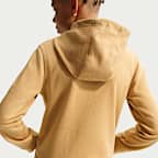 Sudadera con gorro de fútbol Nike de cierre completo para niño talla grande del Pumas UNAM Club