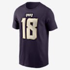 Justin Jefferson Minnesota Vikings Rivalries Collection Men's Nike NFL T-Shirt - Purple
