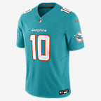 Tyreek Hill Miami Dolphins Men's Nike Dri-FIT NFL Limited Football Jersey - Aqua