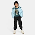 Playera para niños talla pequeña Nike Shine Boxy Tee