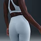 Leggings a todo o comprimento de cintura subida sem costuras frontais Nike Universa para mulher